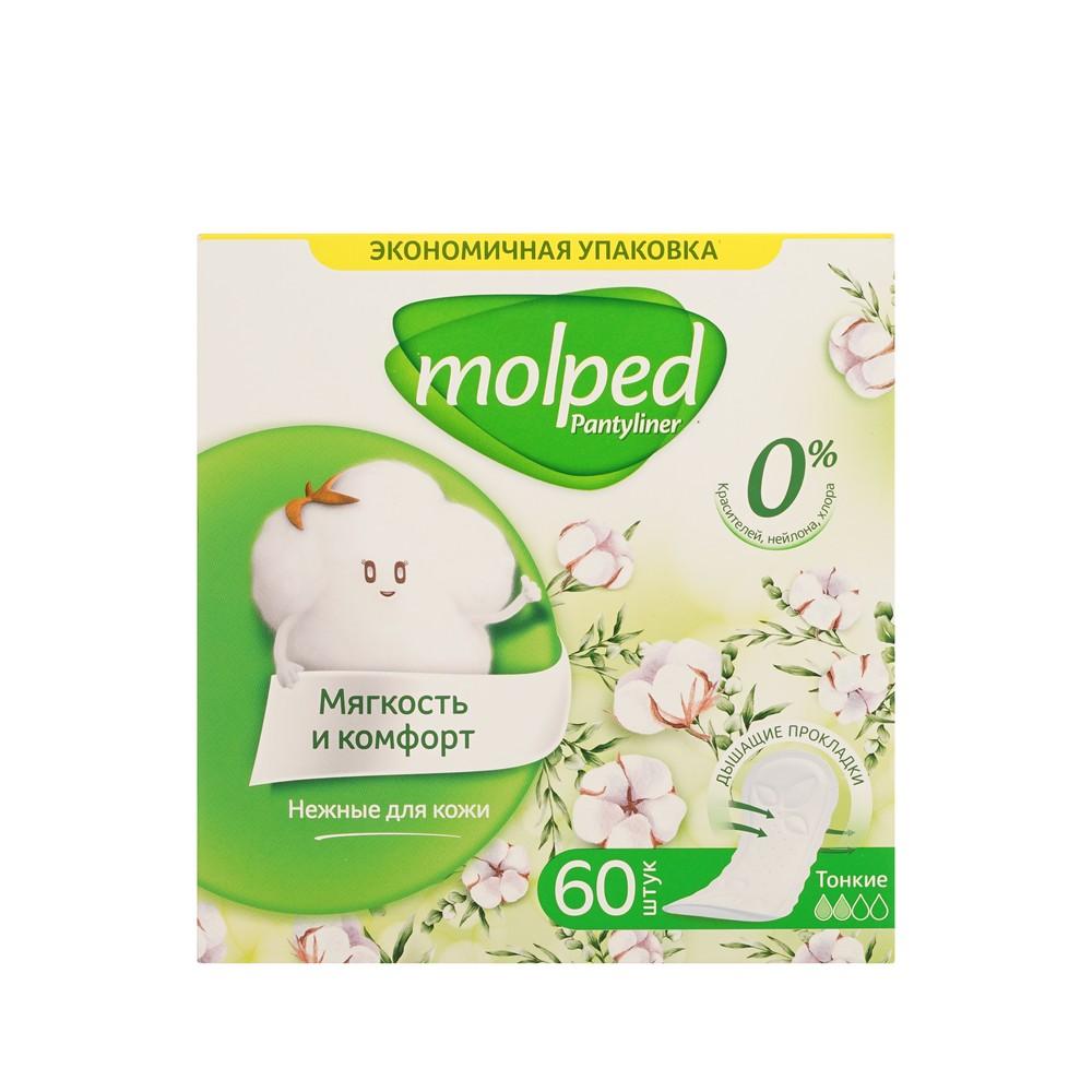 Ежедневные прокладки Molped Pure&Soft 60шт