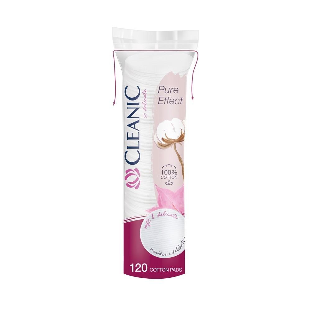 Ватные диски Cleanic Pure Effect 120шт