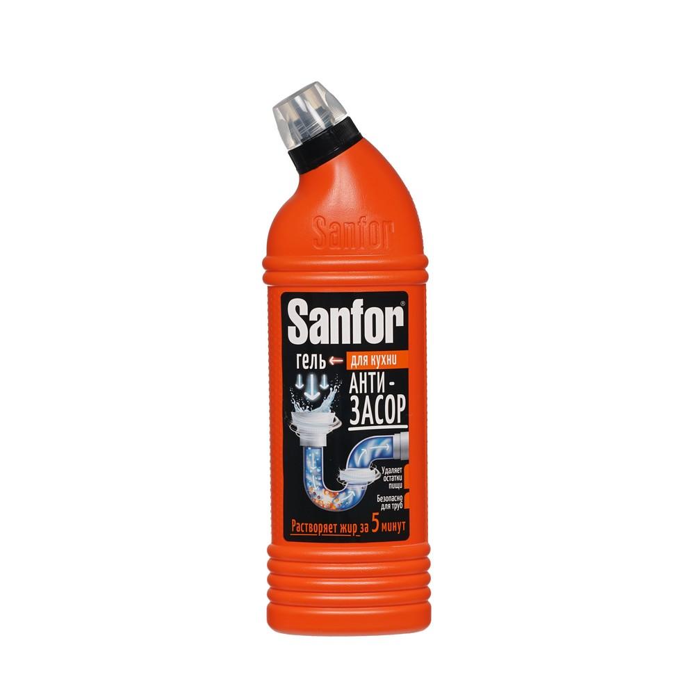 Гель для устранения засоров Sanfor 750г
