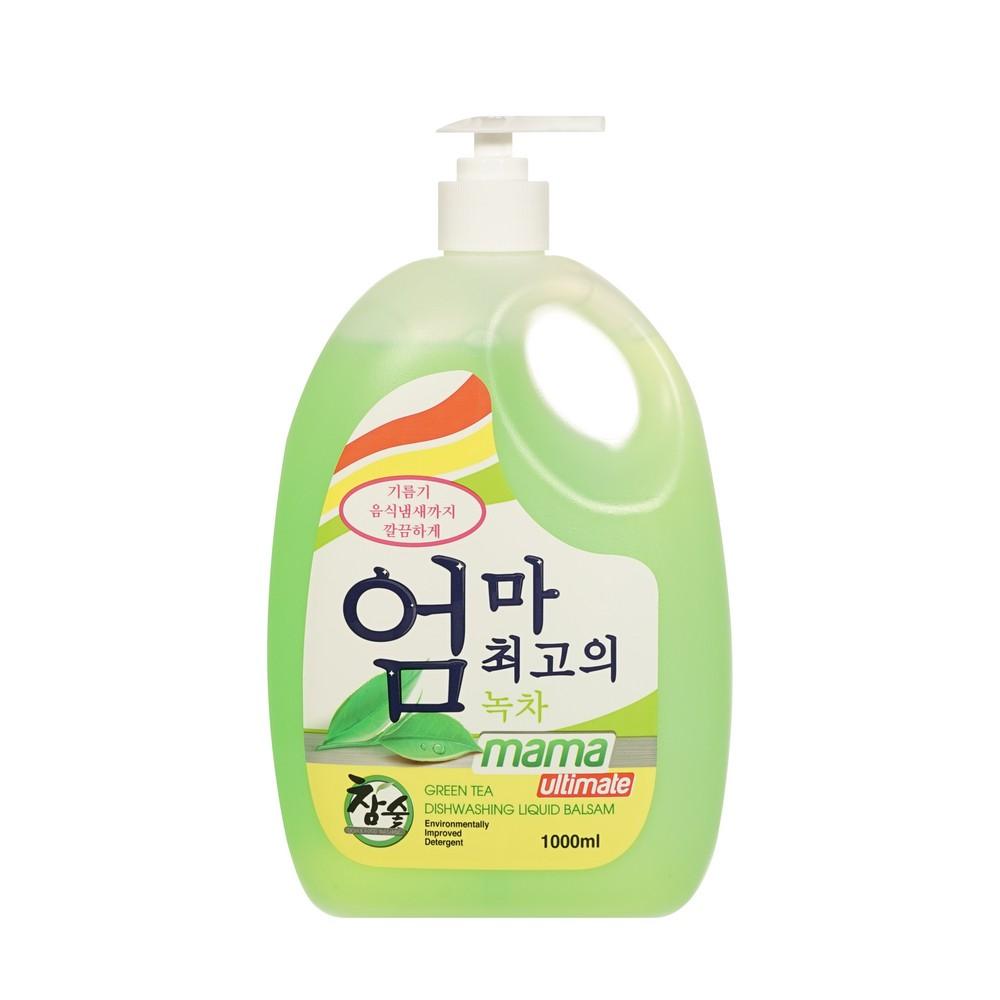 Бальзам для мытья посуды Mama Ultimate Green Tea 1000мл