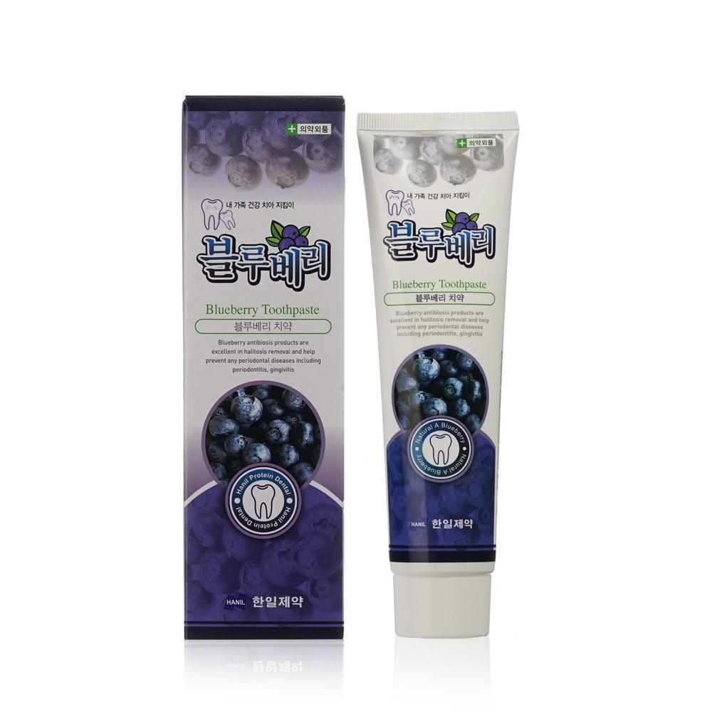 Зубная паста Hanil " BLUBERRY " с экстрактом черники 180г