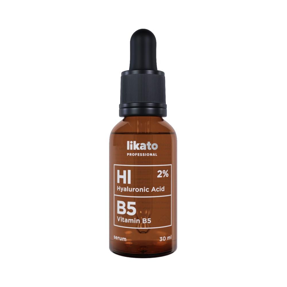 Likato Professional | Сыворотка для лица с гиалуроновой кислотой и витамином B5 Likato Professional " Hyaluronic acid, Vitamin B5 " 30мл