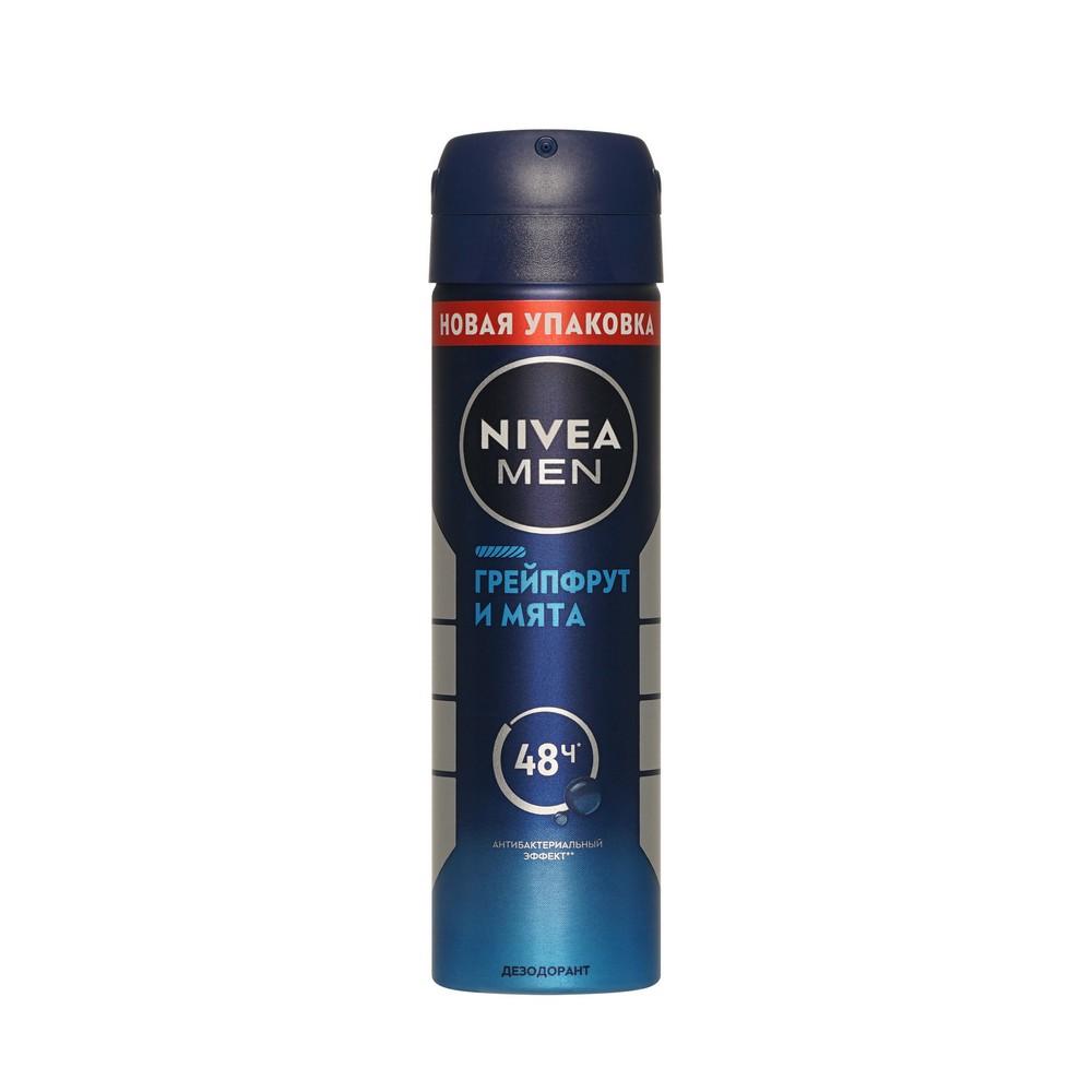 Мужской дезодорант антиперспирант NIVEA Men Грейпфрут и Мята 48ч 150мл