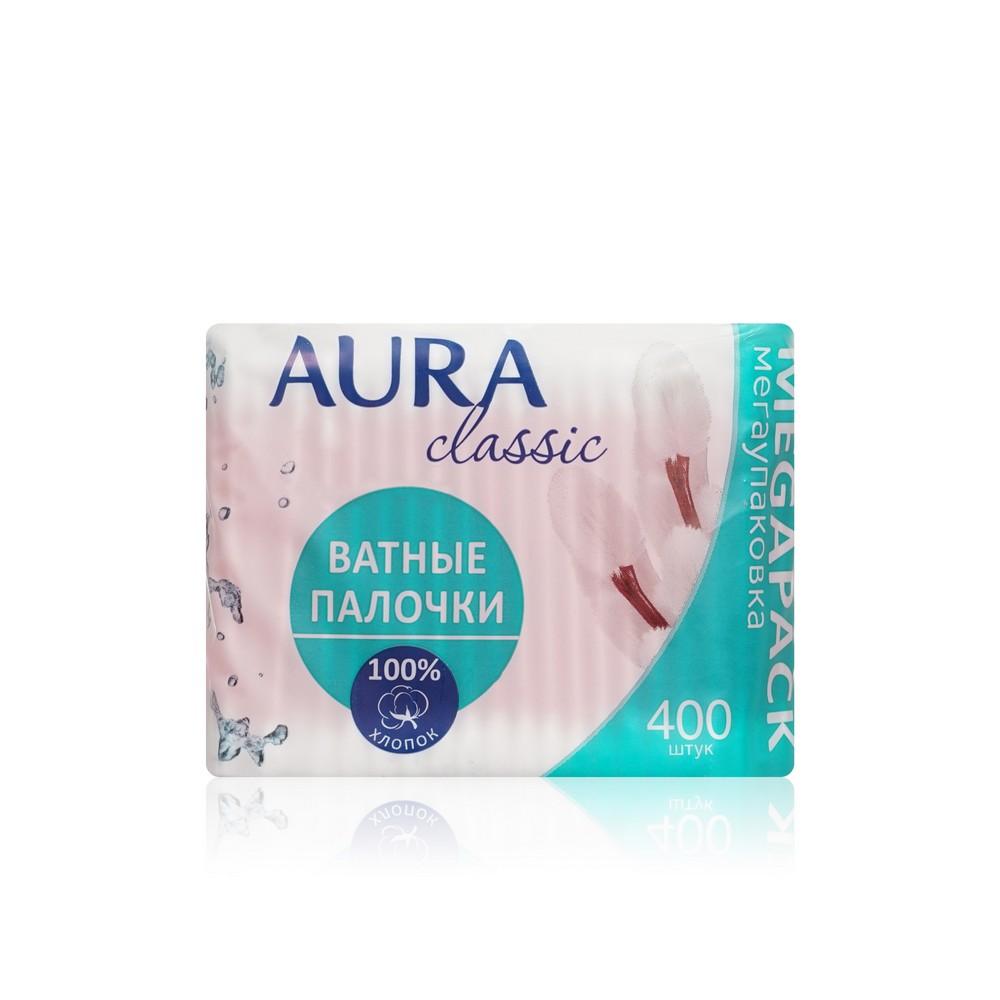 Ватные палочки Aura Classic 400шт