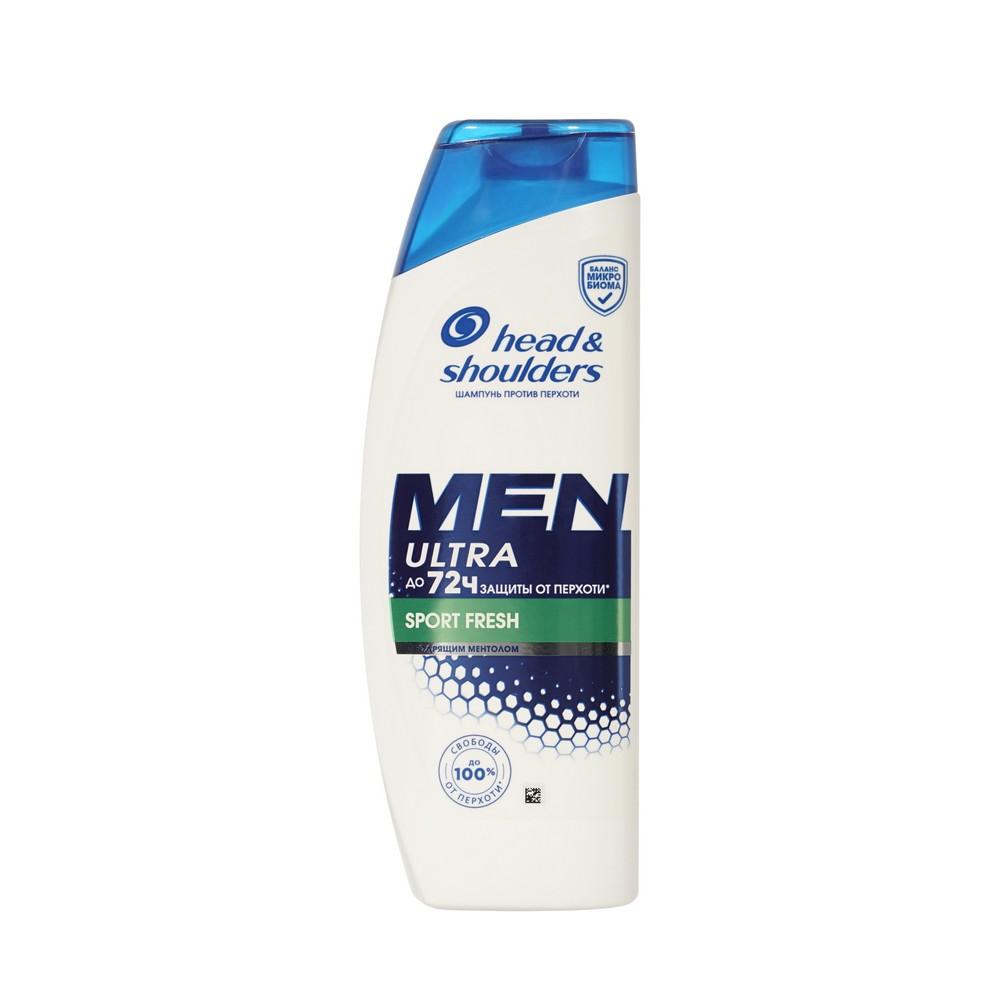 Мужской шампунь для волос против перхоти Head and Shoulders Men Sport Fresh 360мл