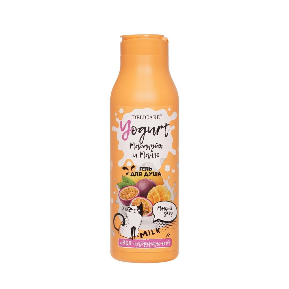 Крем - гель для душа Delicare Yougurt " Маракуйя и Манго " 400мл