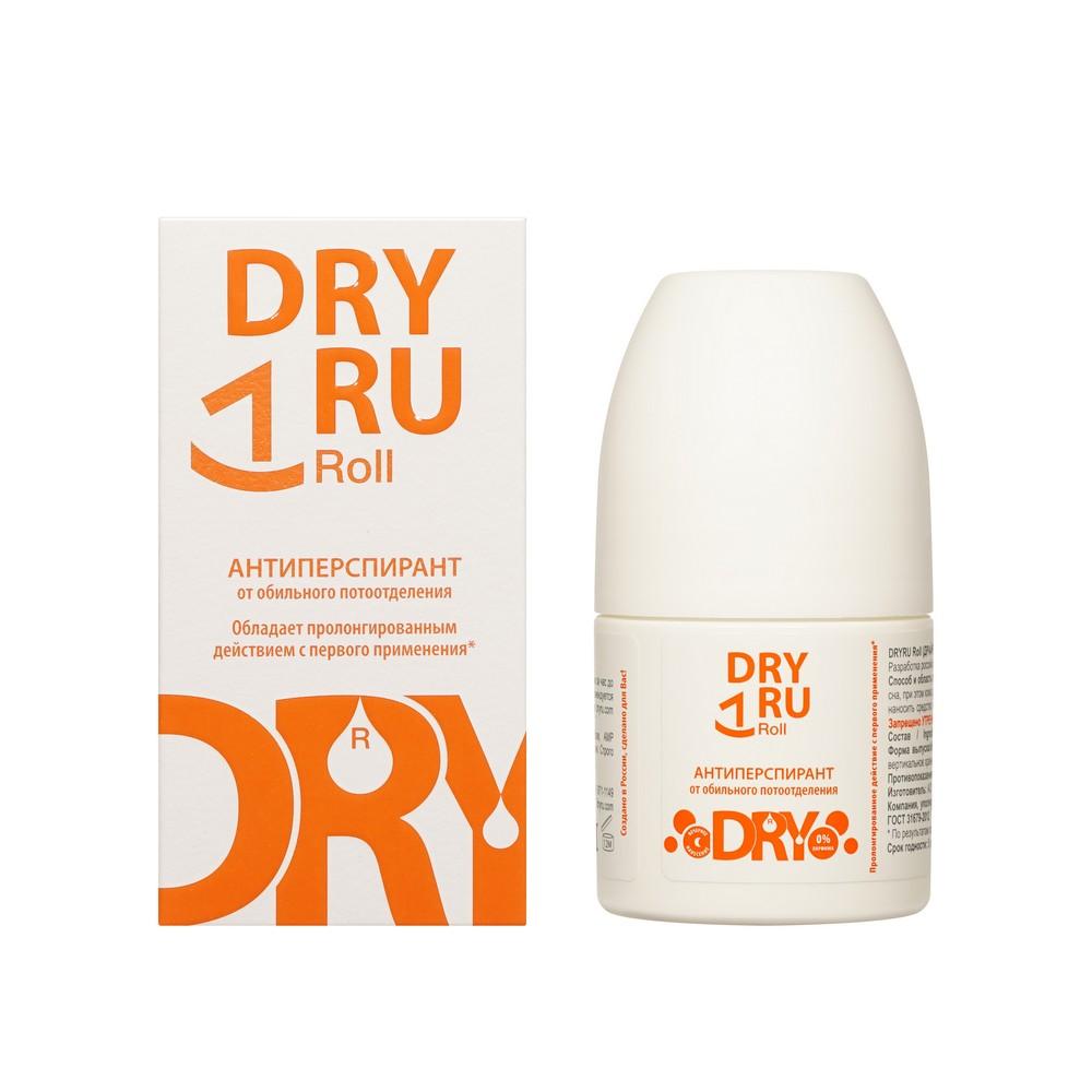 Антиперспирант от обильного потоотделения Dry Ru Roll 50мл