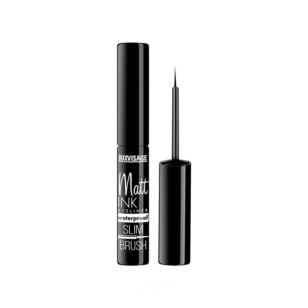 Подводка для век Luxvisage Matt Ink водостойкая Черная 4г