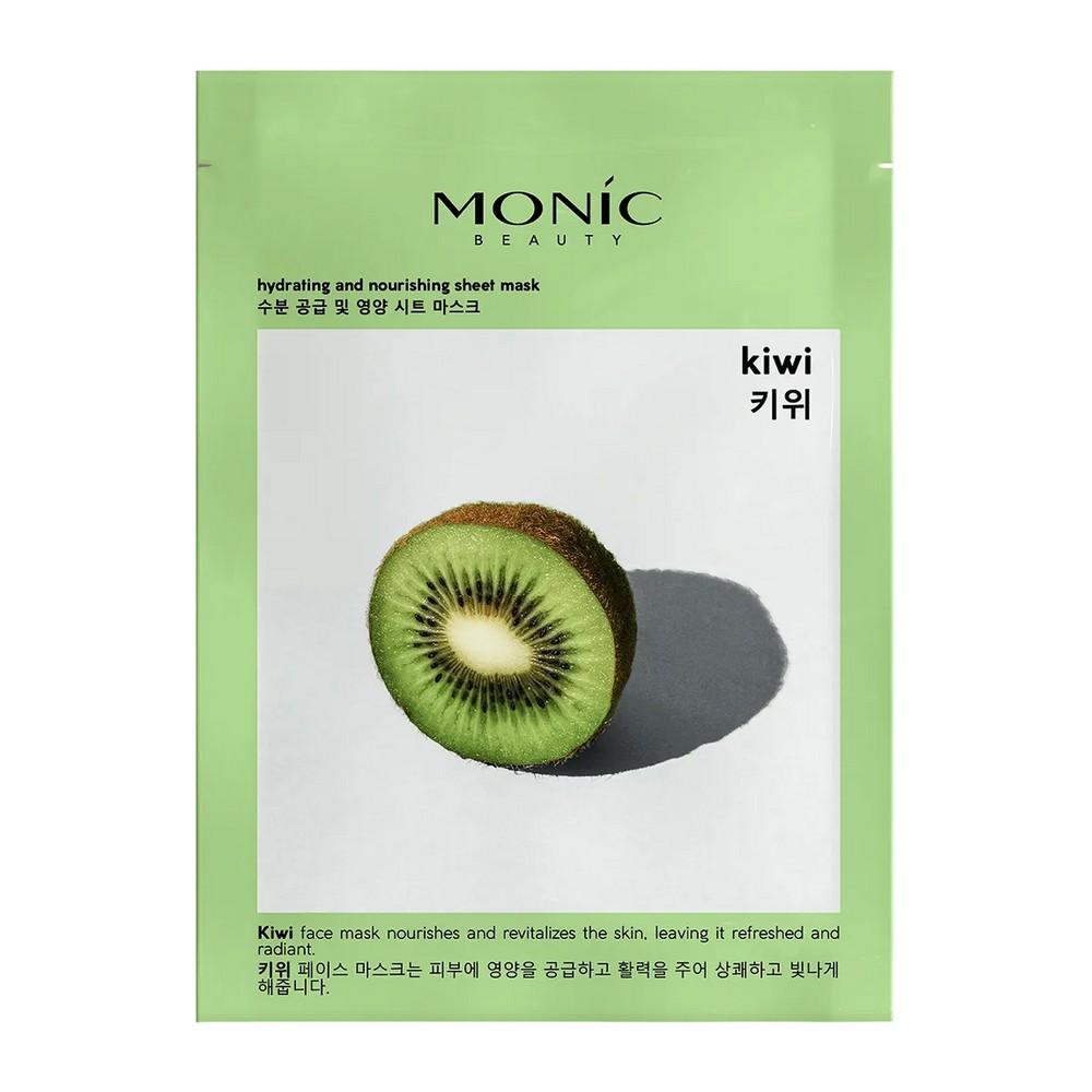 Monic Beauty | Тканевая маска для лица Monic Beauty Kiwi 24мл