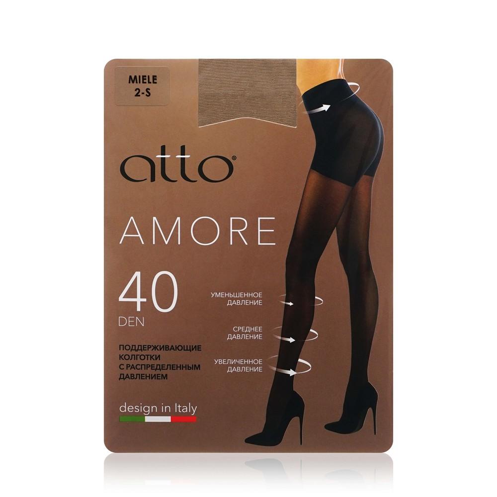 Atto | Женские поддерживающие колготки Atto Amore 40den Miele 2 размер