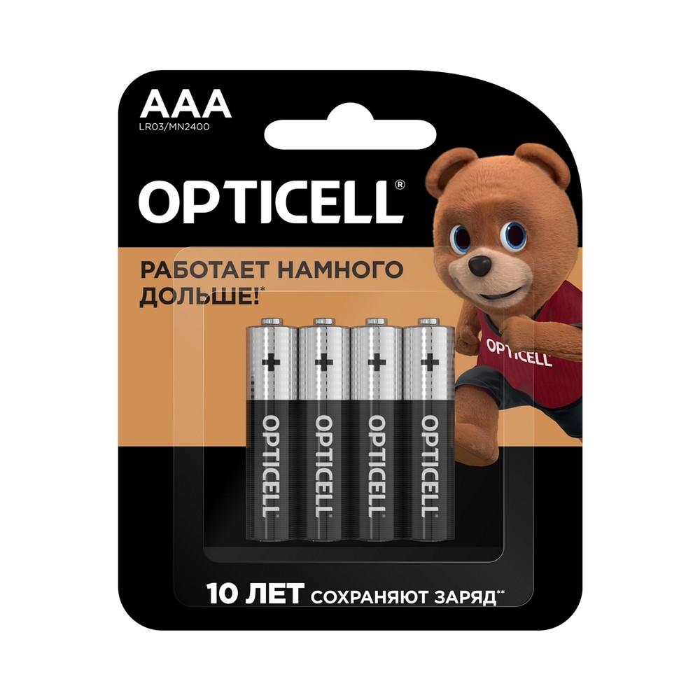 Элементы питания Opticell AAA LR03 4шт