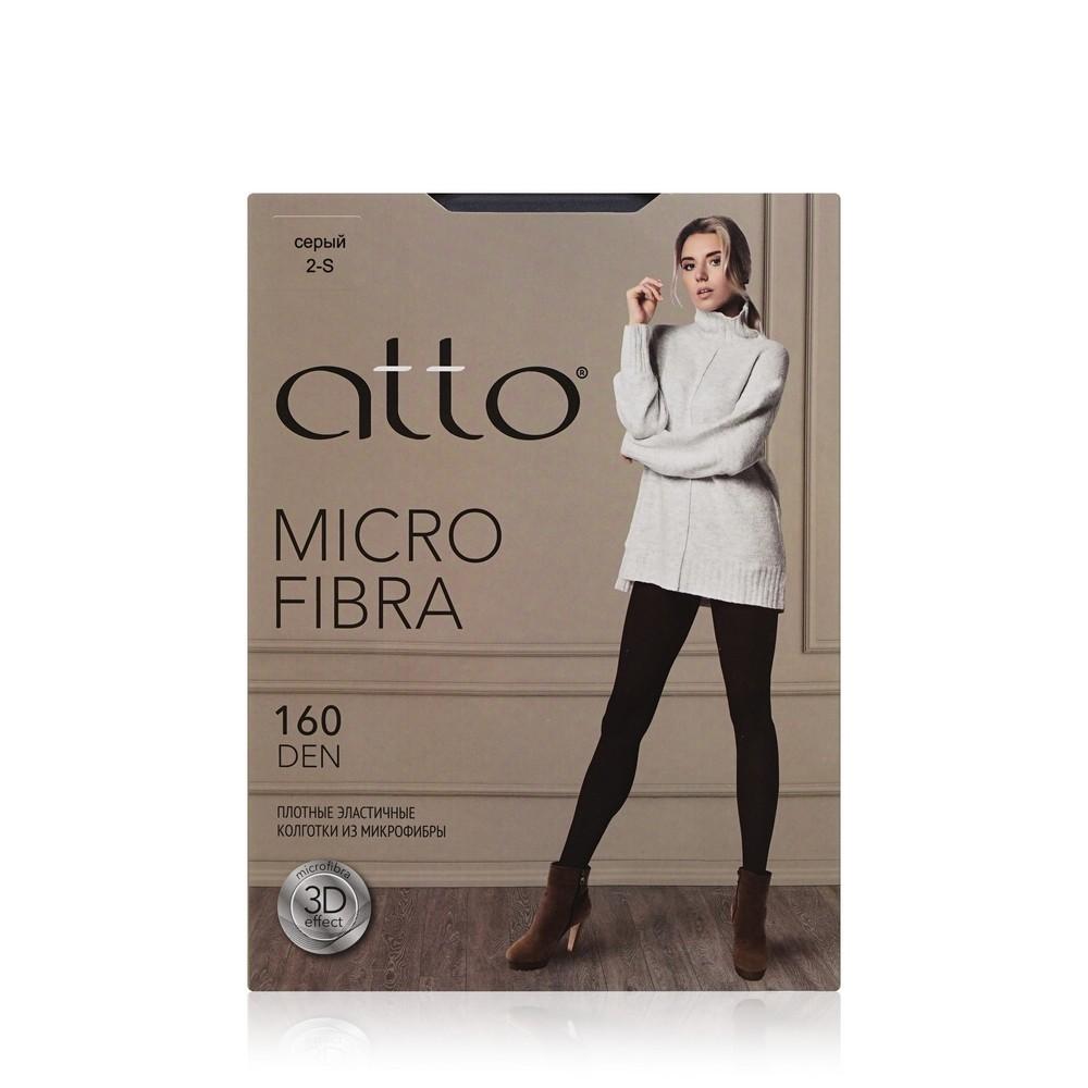 Atto | Женские колготки Atto Microfibra 160den Серый 2 размер