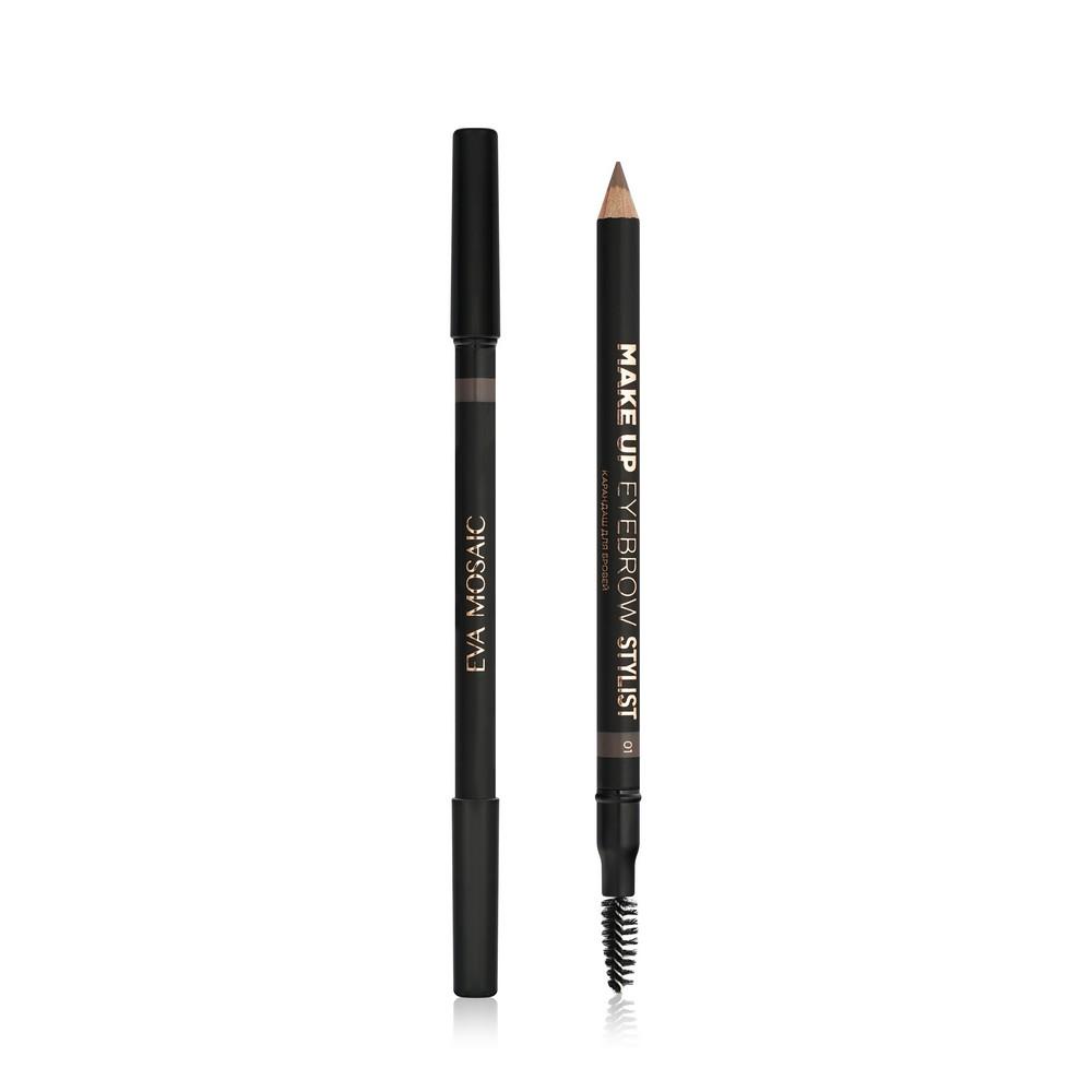 Карандаш для бровей Eva Mosaic Make Up Eyebrow Stylist 1 1,08г