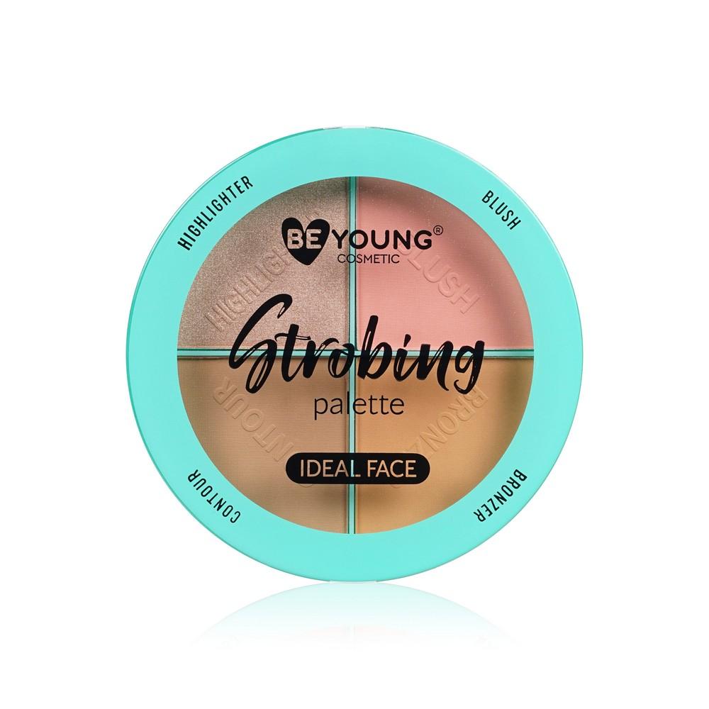 Палетка для скульптурирования лица BeYoung Strobing Palette 01 15г