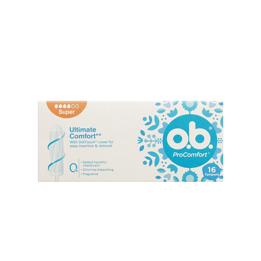 Тампоны o.b. ProComfort Super 16шт