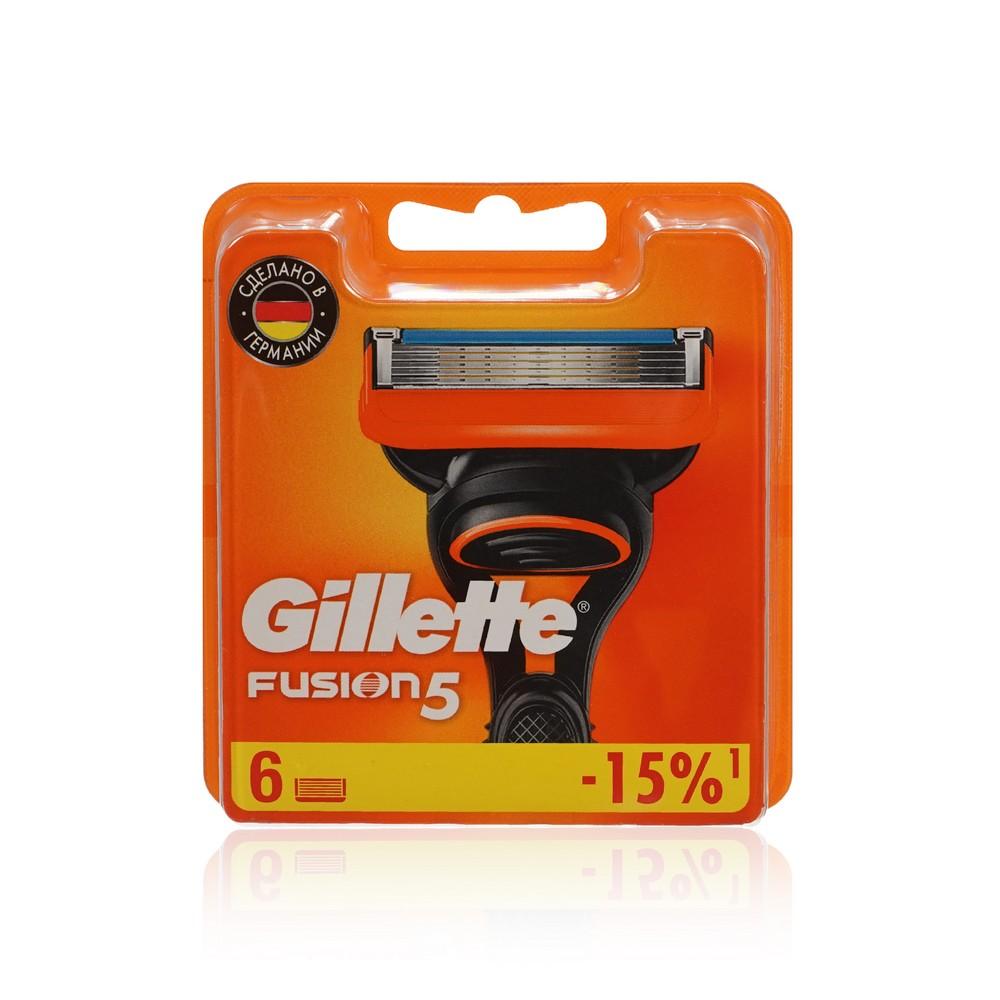 Кассеты для станка Gillette Fusion сменные 6шт