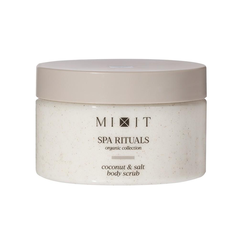 Соляной скраб - бальзам для тела Mixit Spa Rituals Coconut & Salt 300г