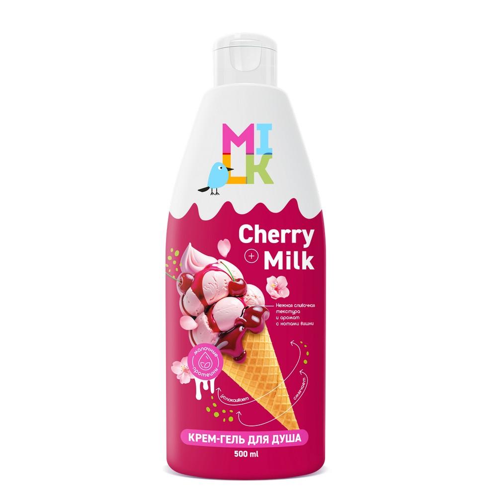 Крем - гель для душа Milk Cherry milk 500мл