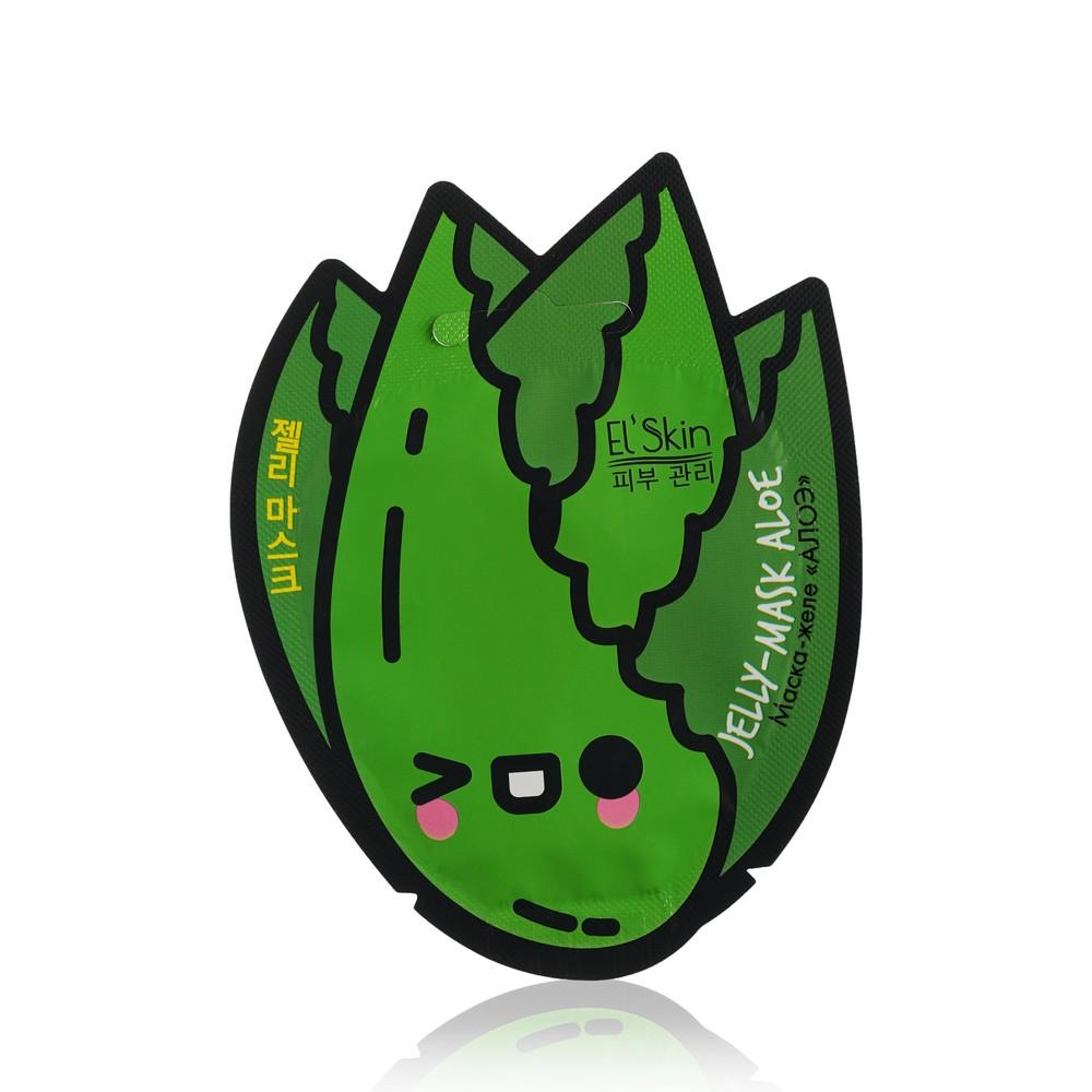 El'Skin | Маска - желе для лица El'Skin " Jelly-mask Aloe " с алоэ 10г