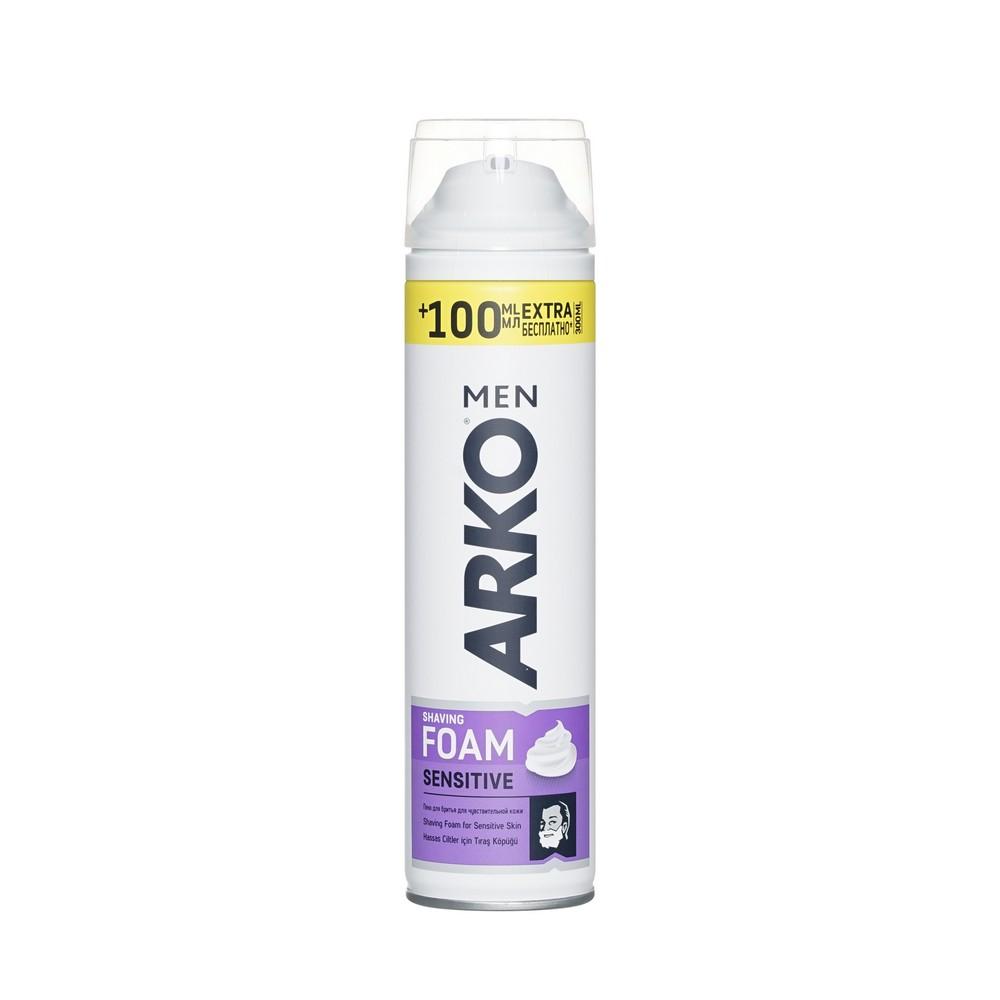 Пена для бритья Arko sensitive 300мл