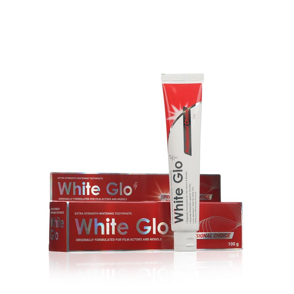 White Glo | Зубная паста White Glo Professional Choice отбеливающая Экстрасильная 100г