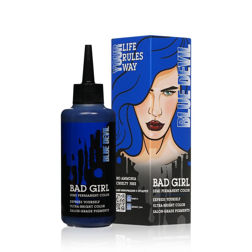 Оттеночный бальзам для волос Bad Girl Blue devil 150мл