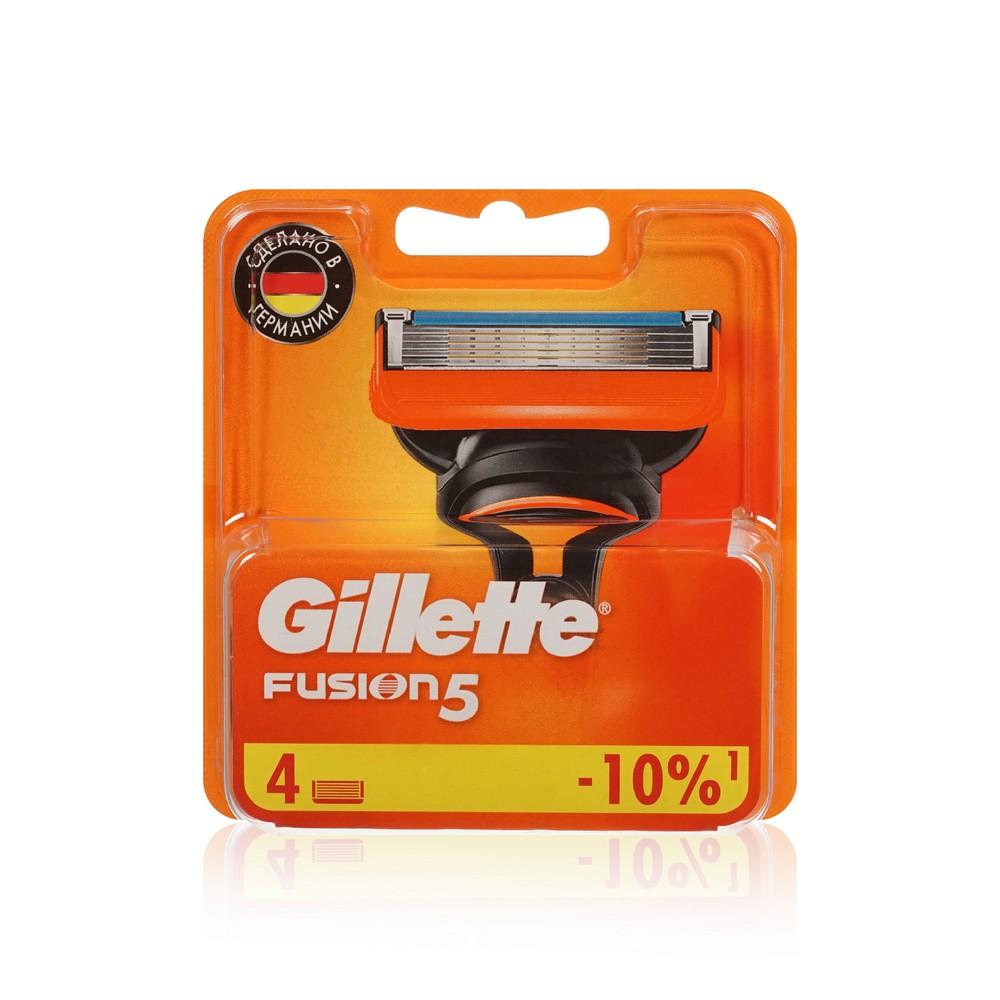 Кассеты для станка Gillette Fusion сменные 4шт