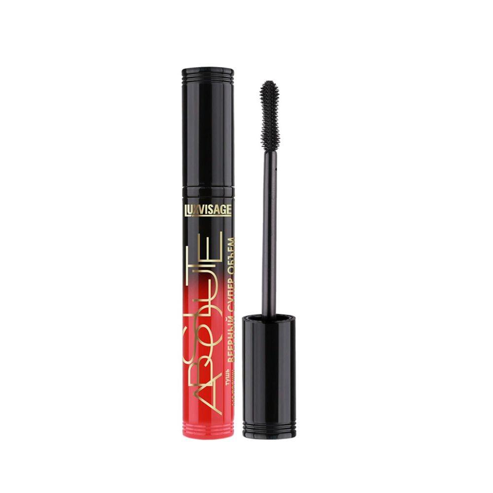Тушь для ресниц Luxvisage Absolute Веерный суперобъем Черная 8г