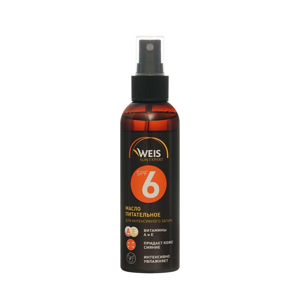 Питательное масло для интенсивного загара WEIS Sun Expert SPF 6 150мл