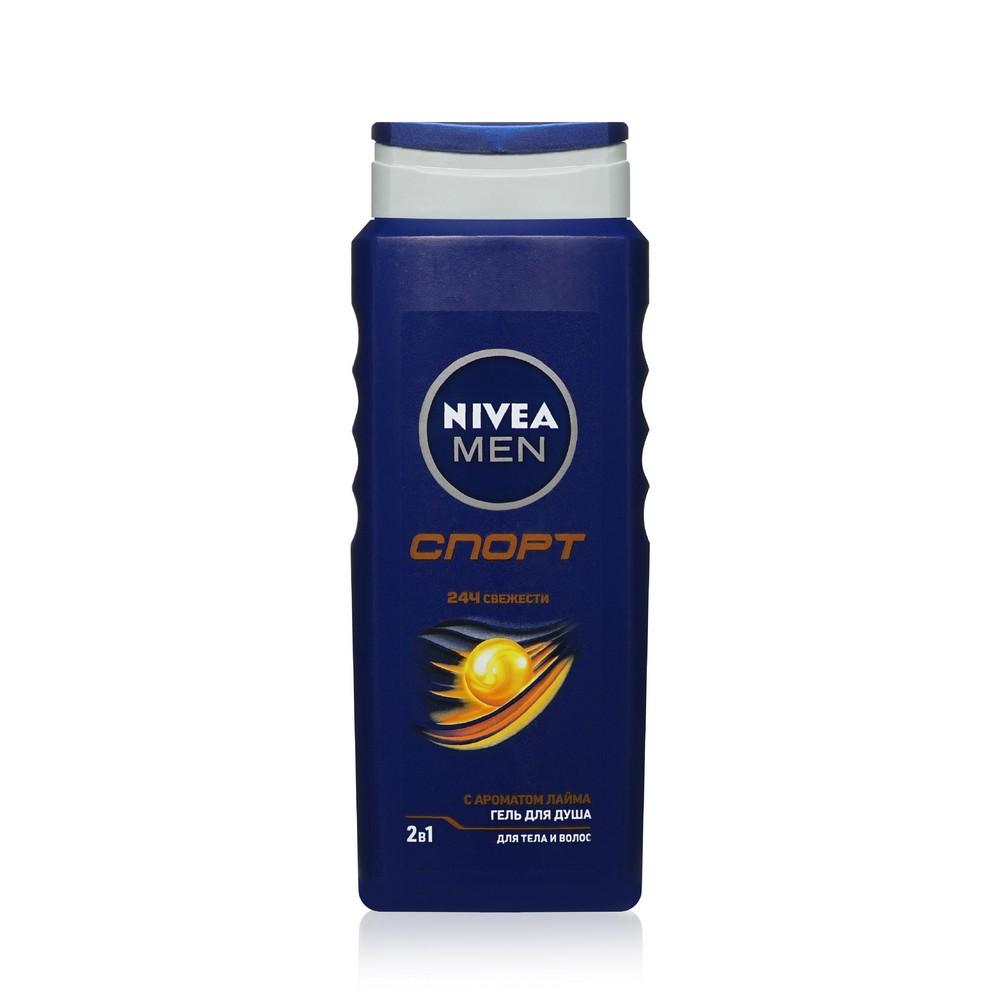 Мужской гель для душа NIVEA Men " СПОРТ " с минералами 500мл