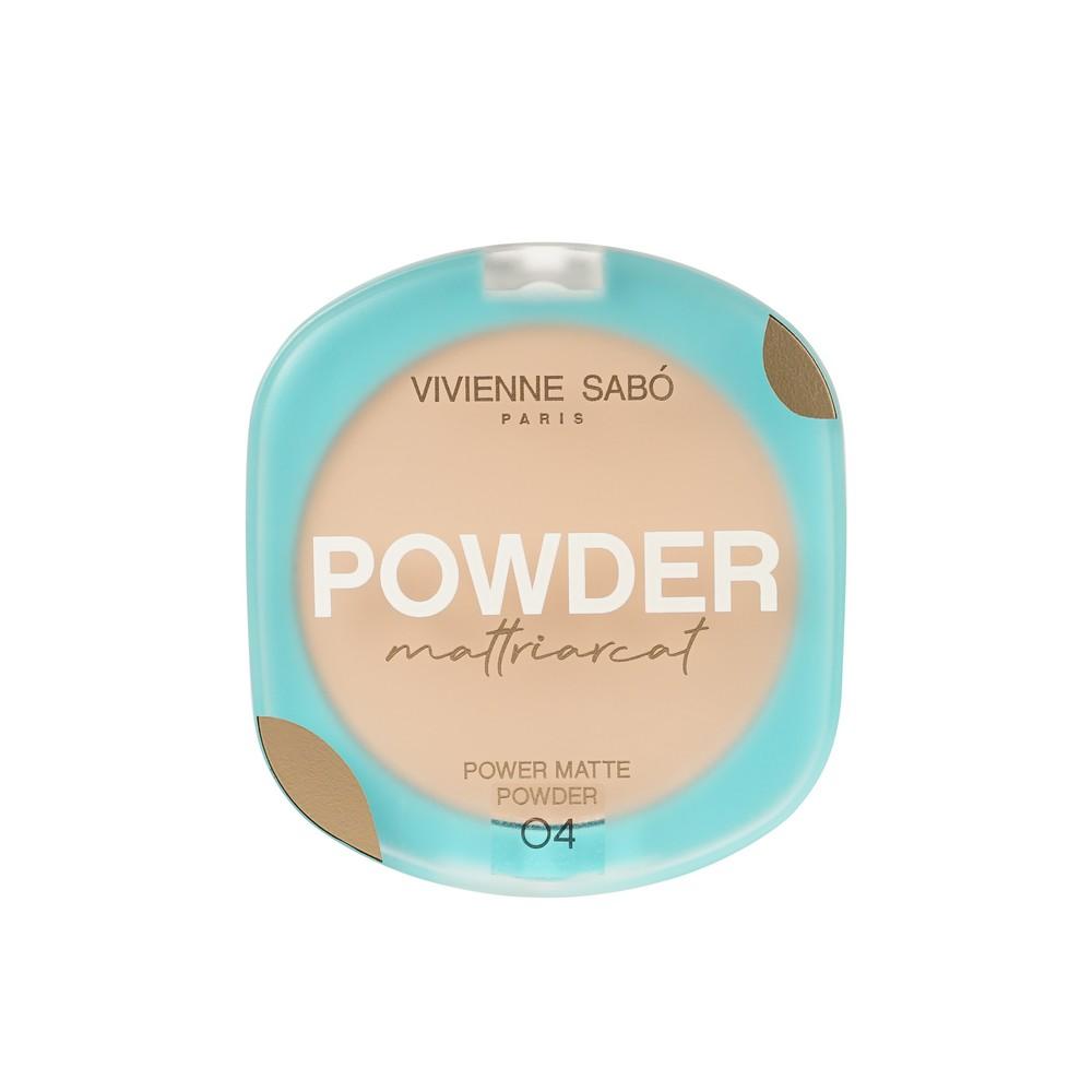 Матирующая пудра для лица Vivienne Sabo Mattriarcat 04 7,5г