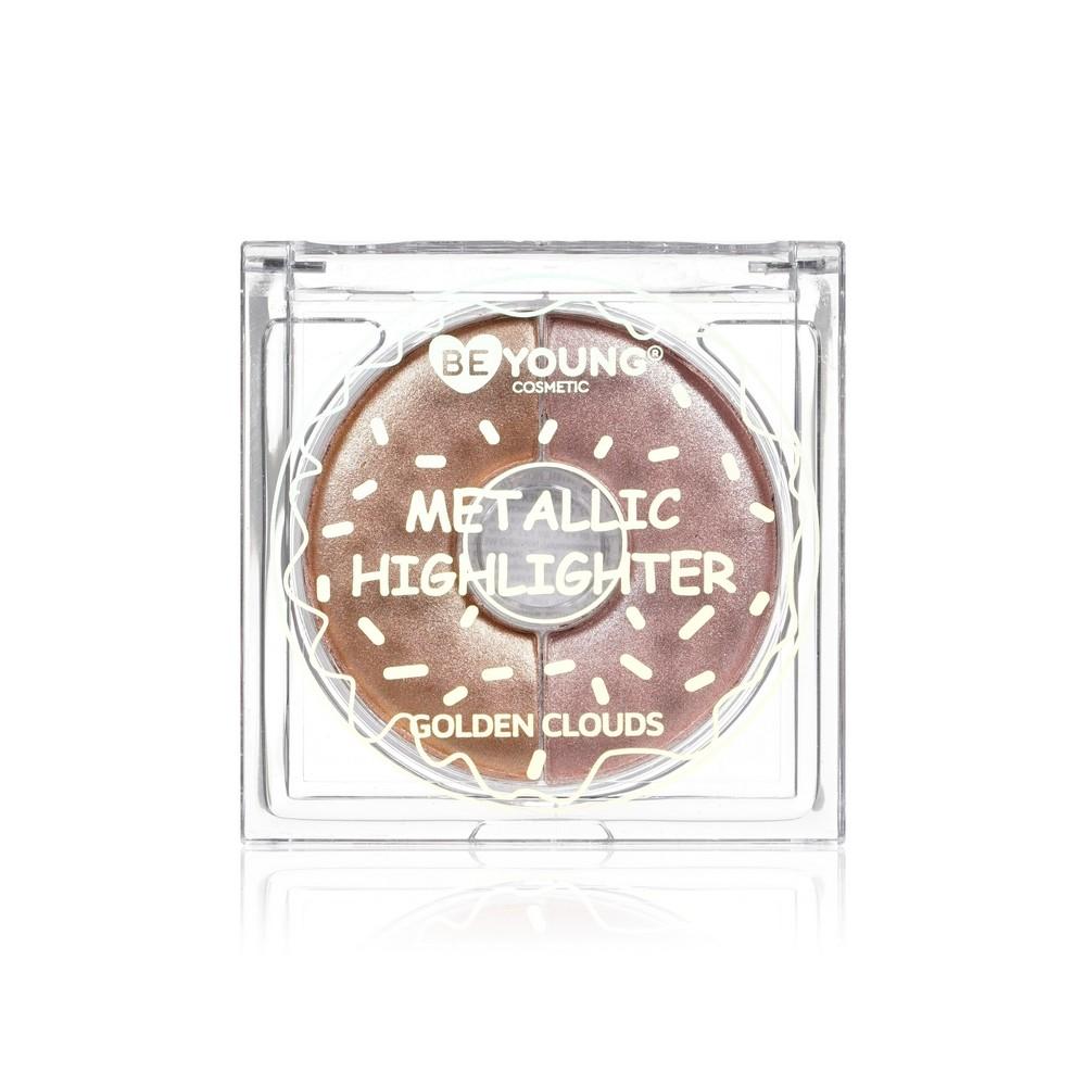 BeYoung | Хайлайтер для лица BeYoung Metallic Golden Clouds 7г
