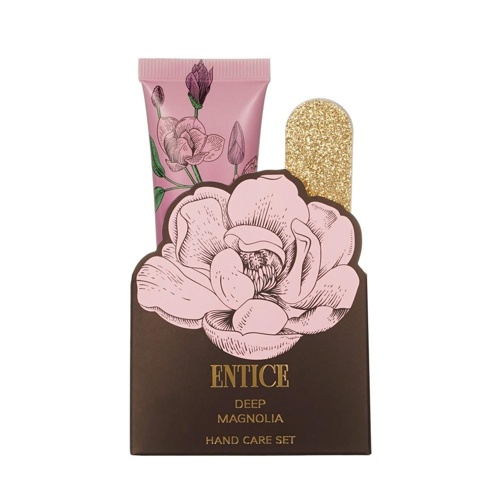 Entice | Женский подарочный набор Entice ( крем для рук 30мл + пилочка для ногтей ) в ассортименте