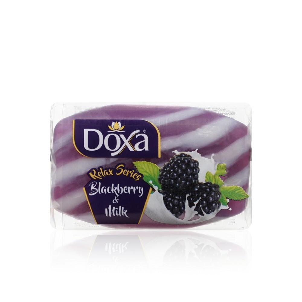 Мыло туалетное Doxa Relax series " Blackberry & Milk " 80г