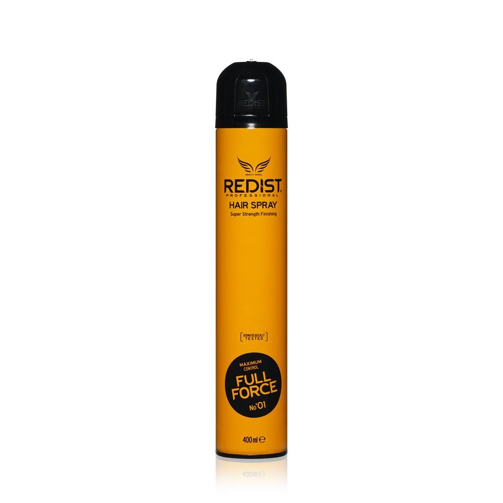 Redist Professional | Лак для волос Redist Professional Hair Spray Super Strenght Finishing Full Force экстрасильная фиксация 400мл