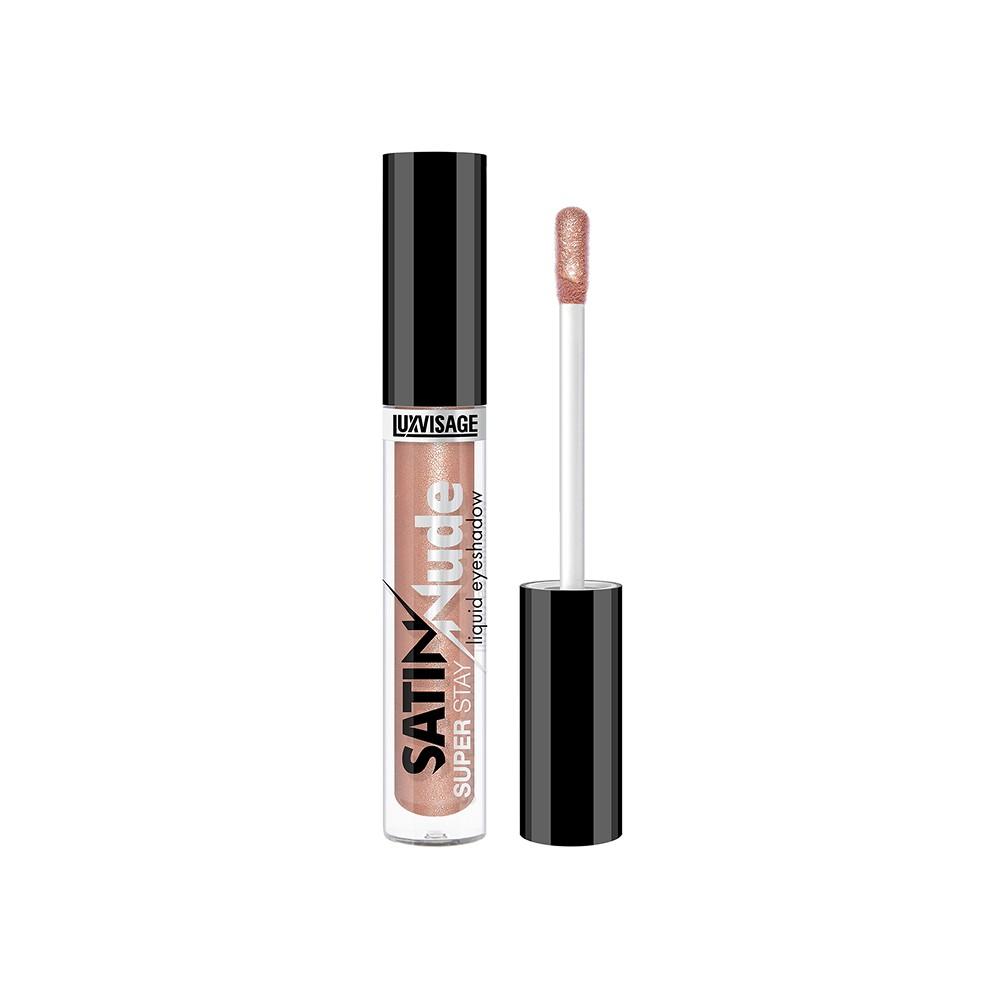 Жидкие тени для век Luxvisage Satin Nude super stay 204 Sunny Beige 3,5мл