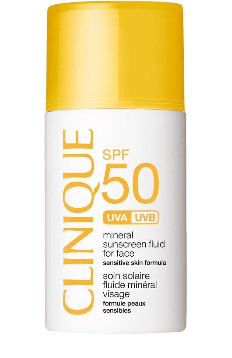 Солнцезащитный минеральный флюид для лица с SPF50 (30ml)