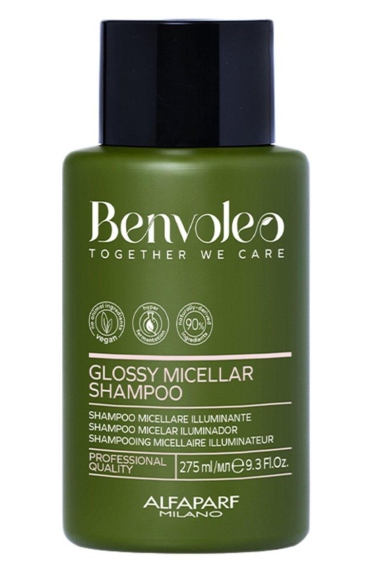 Мицеллярный шампунь для блеска волос Glossy Micellar Shampoo (275ml)