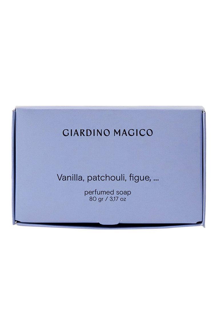 Твердое парфюмированное мыло Vanilla, patchouli, figue (80g)