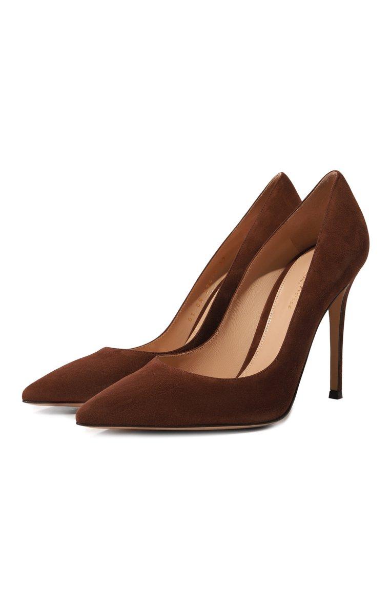 Замшевые туфли Gianvito 105