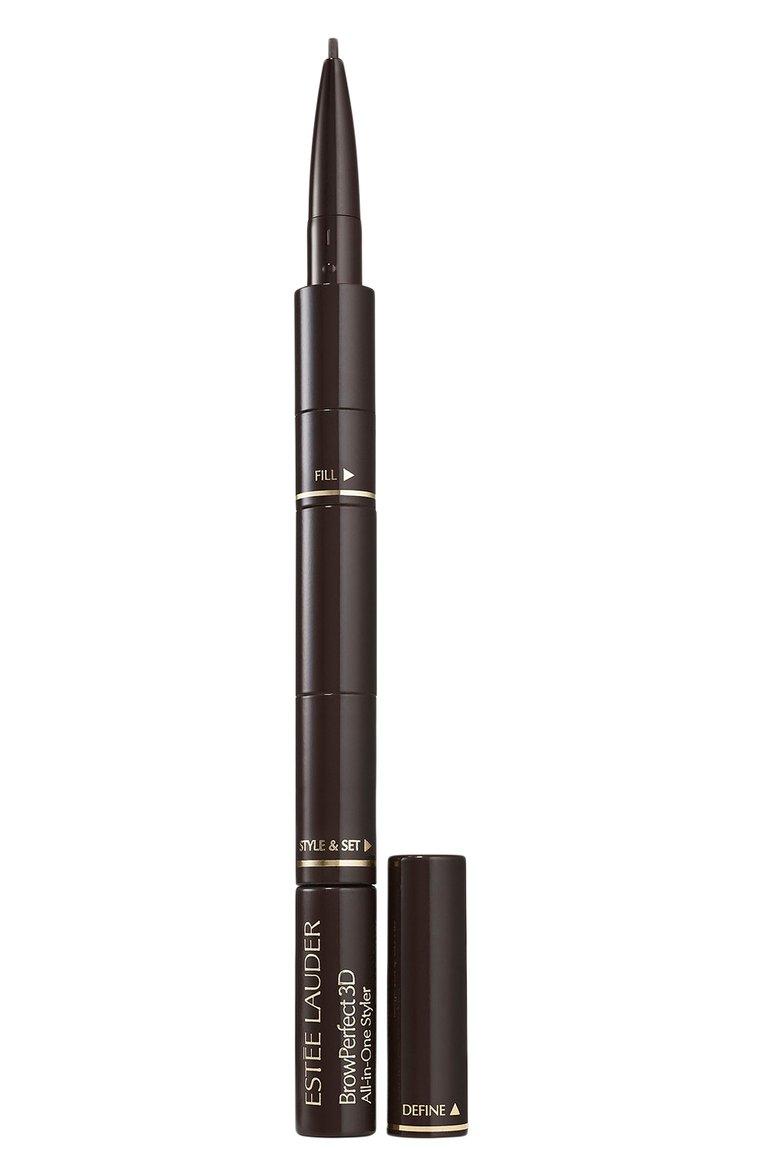 Карандаш для бровей BrowPerfect 3D, оттенок Blackened Brown