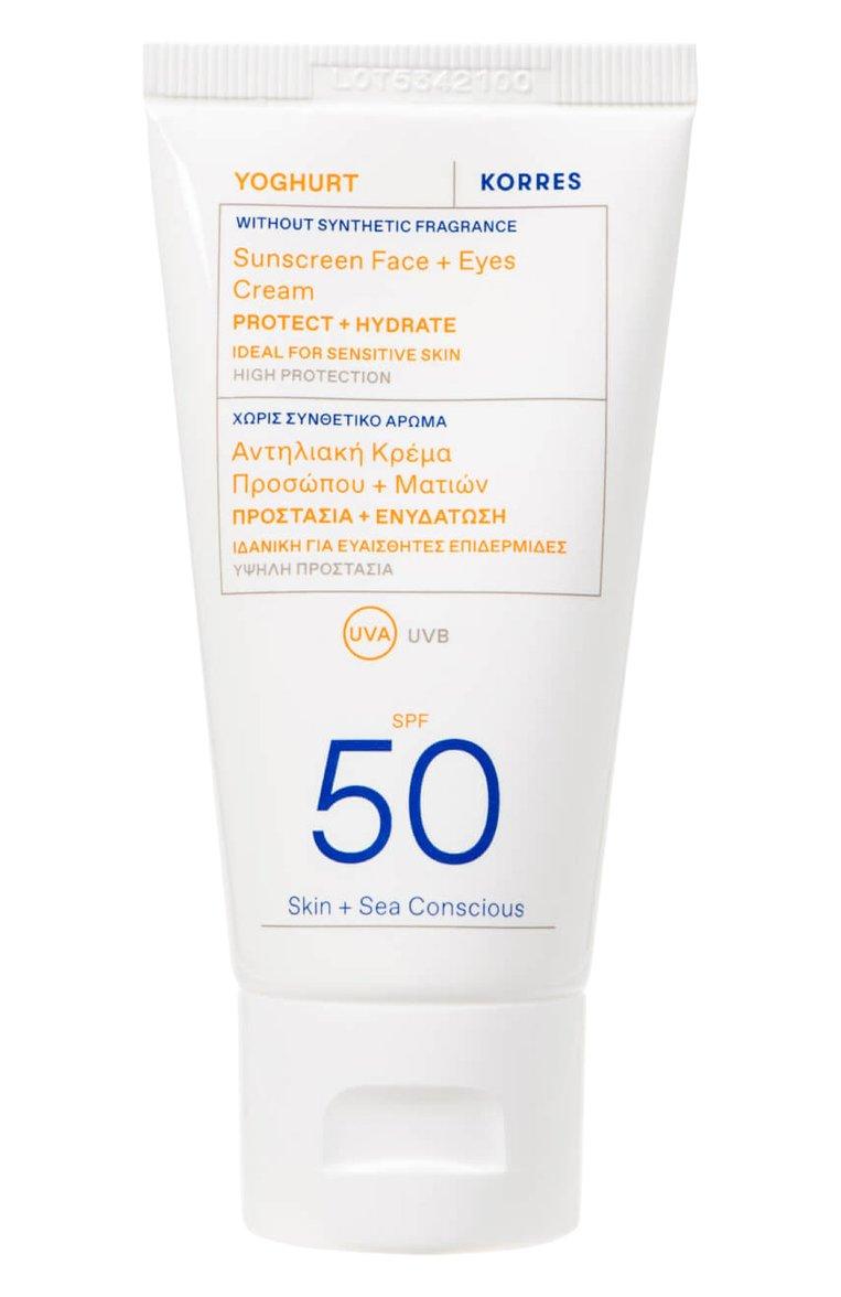 Солнцезащитный крем для лица и области вокруг глаз SPF50 (50ml)