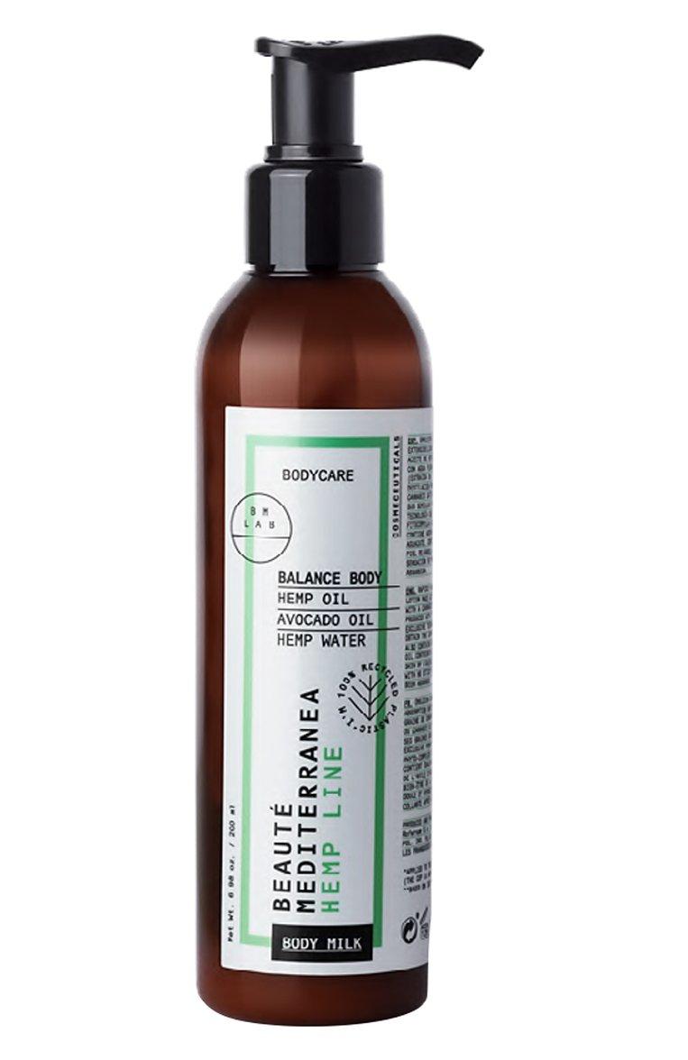 Питательная эмульсия для тела на основе масла семян конопли Hemp Line (200ml)