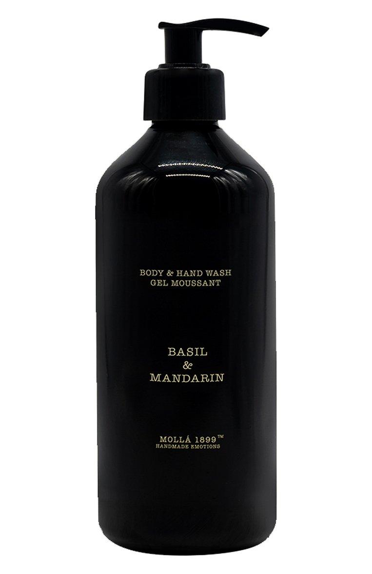 Нежное жидкое мыло для рук и тела Basil & Mandarin (500ml)