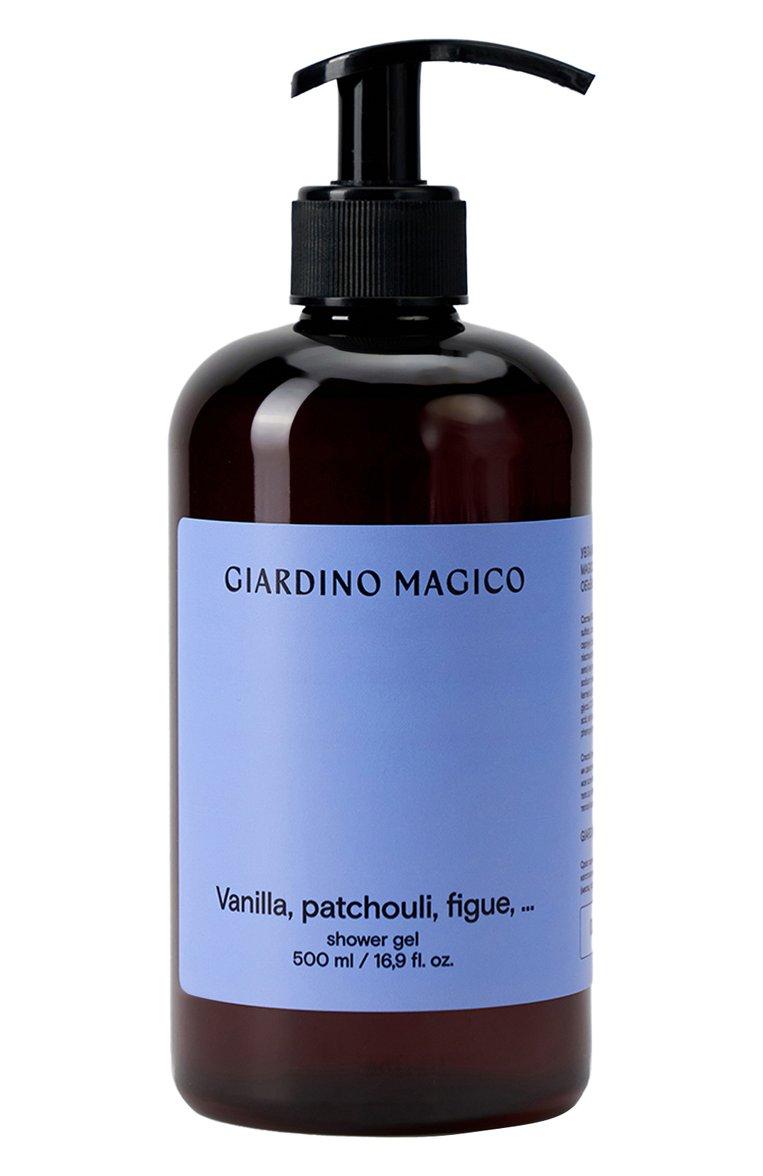 Увлажняющий гель для душа Vanilla, patchouli, figue (500ml)