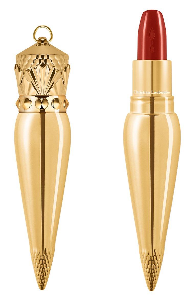 Помада для губ с атласным блеском Rouge Louboutin Silky Satin, оттенок Chili Youpiyou