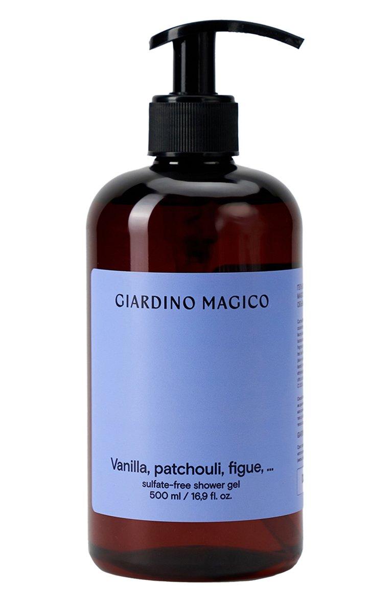 Бессульфатный гель для душа Vanilla, patchouli, figue (500ml)