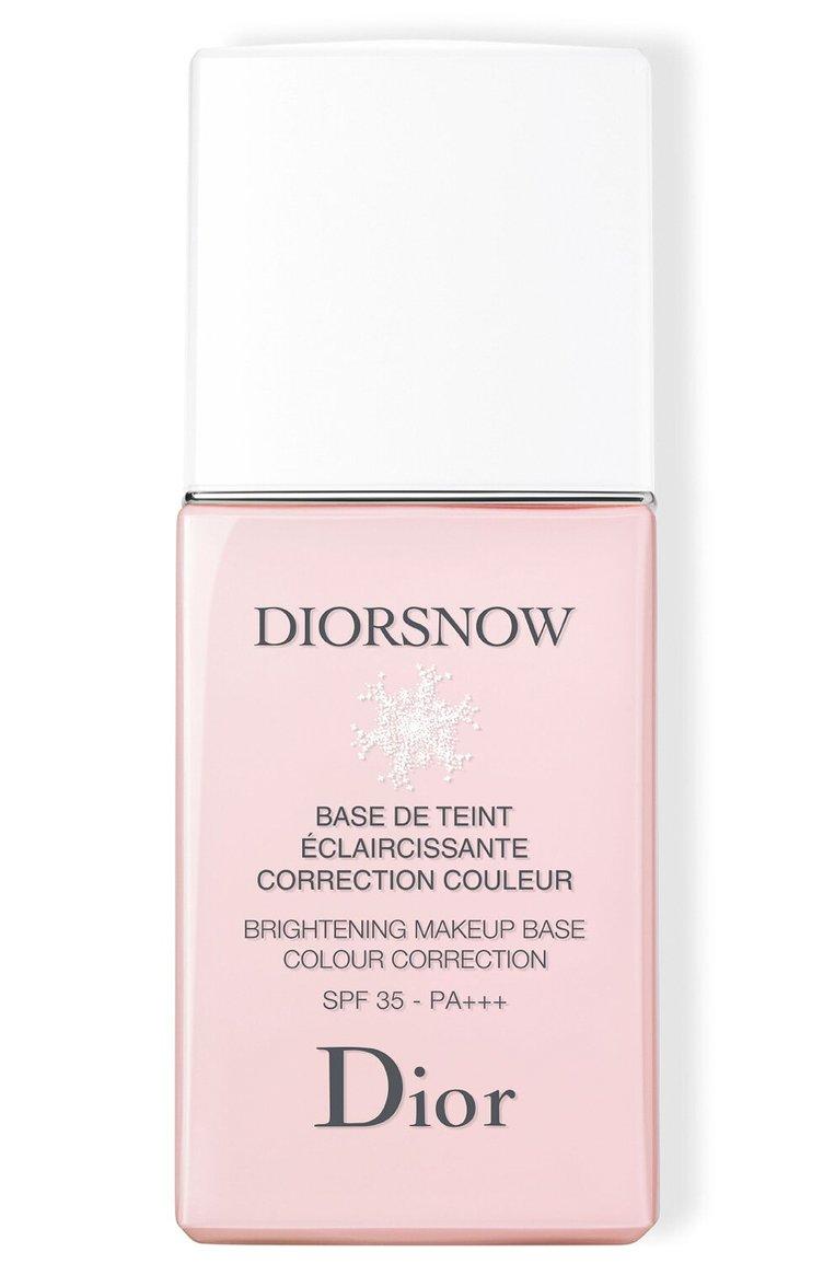 Корректирующая база под макияж Diorsnow SPF 35, розовый (30ml)