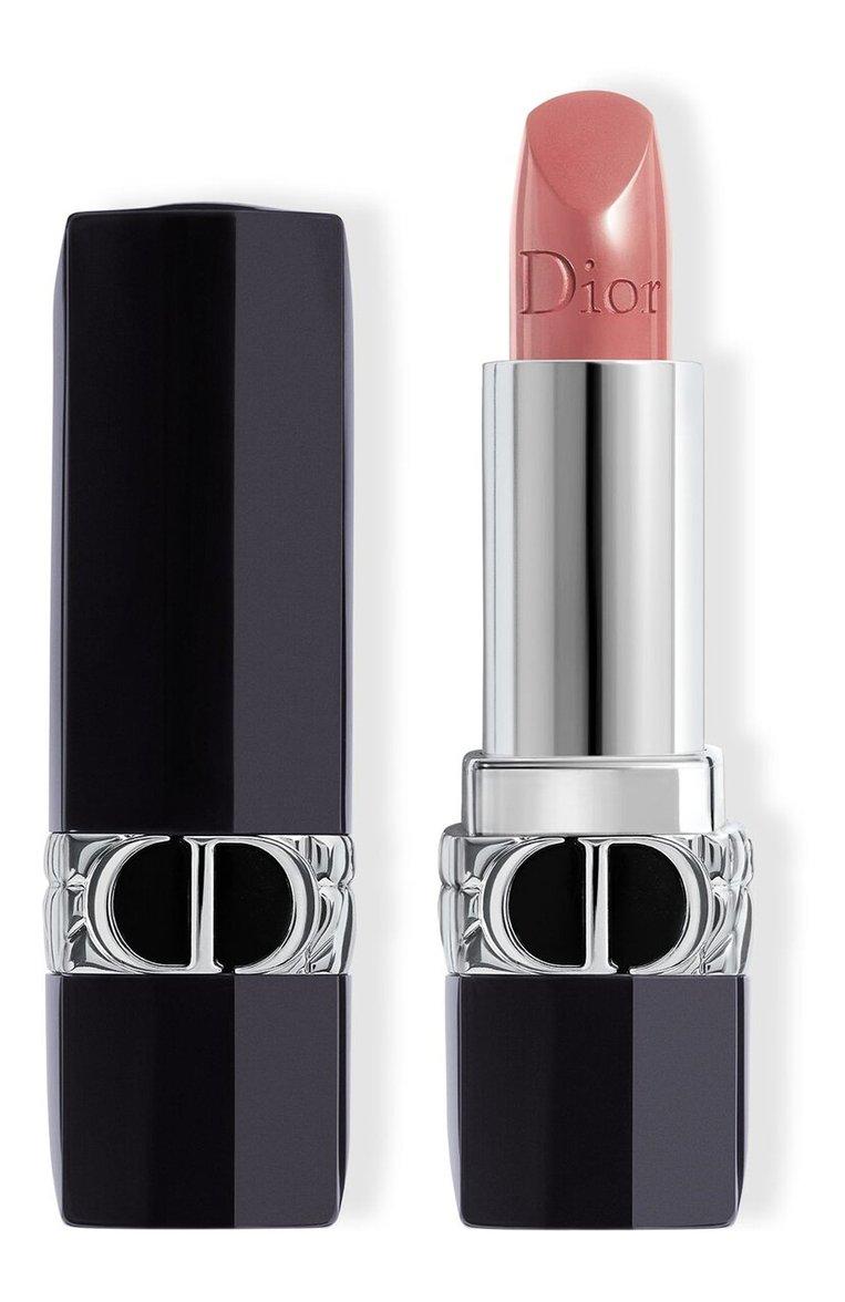 Помада для губ с сатиновым финишем Rouge Dior Satin Lipstick, оттенок 100 Естественный (3.5g)