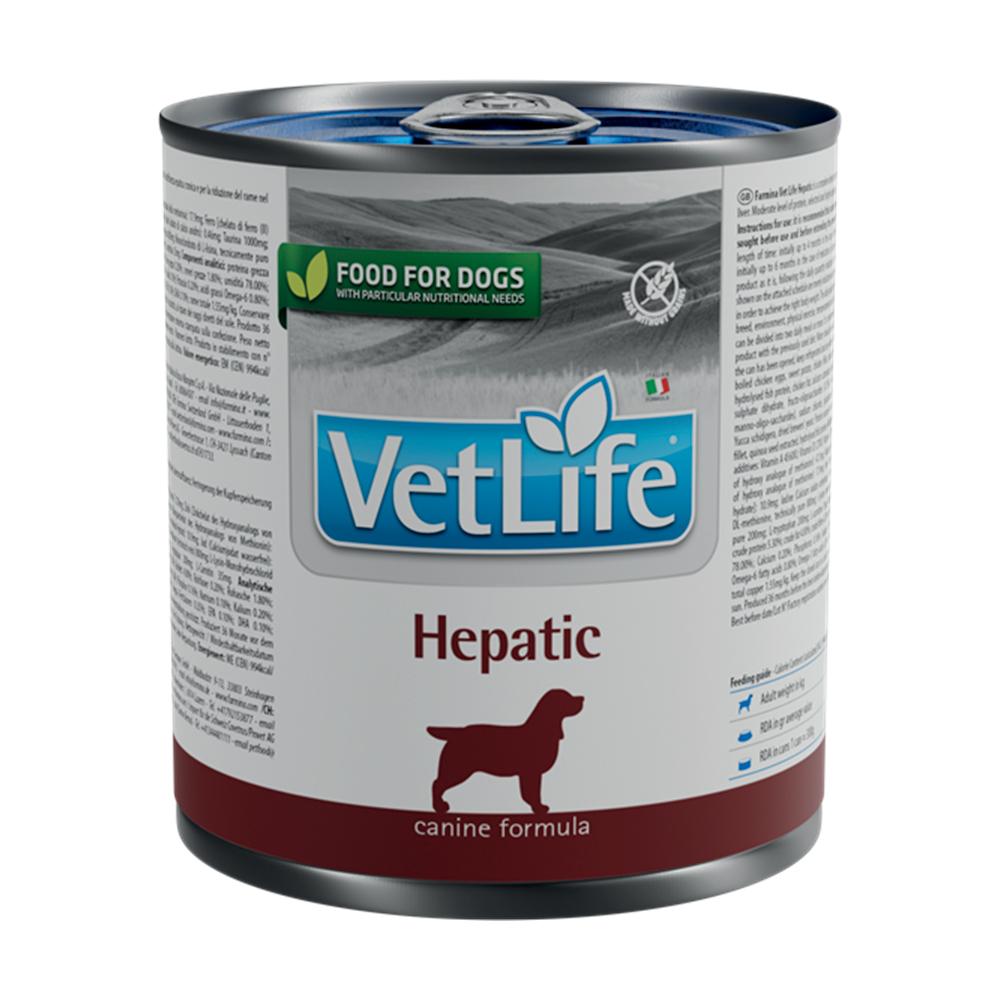 Farmina Vet Life Hepatic Диетический  корм для собак при  заболевание печени,300г